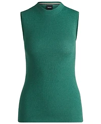 Boss by Hugo Boss Women's Sleeveless Ribbed Top