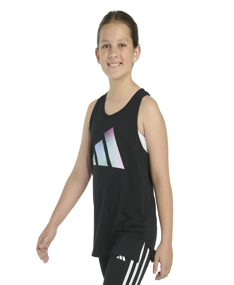 adidas Big Girls Sleeveless Racerback Tank Top