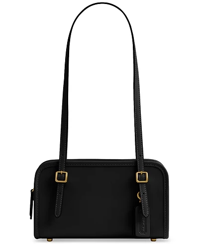 Coach Swing Zip Leather Shoulder Bag 20