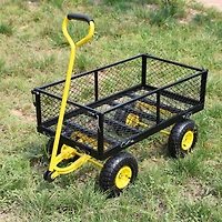 Cart Garden cart trucks make it easier to transport firewood
