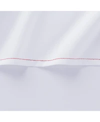 Host & Home Cotton Sateen Bed Sheets (6 Pack), Flat and Fitted Options, White, 300 Thread Count
