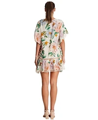 La Moda Clothing Women's Serena Bloom Embroidered Kaftan