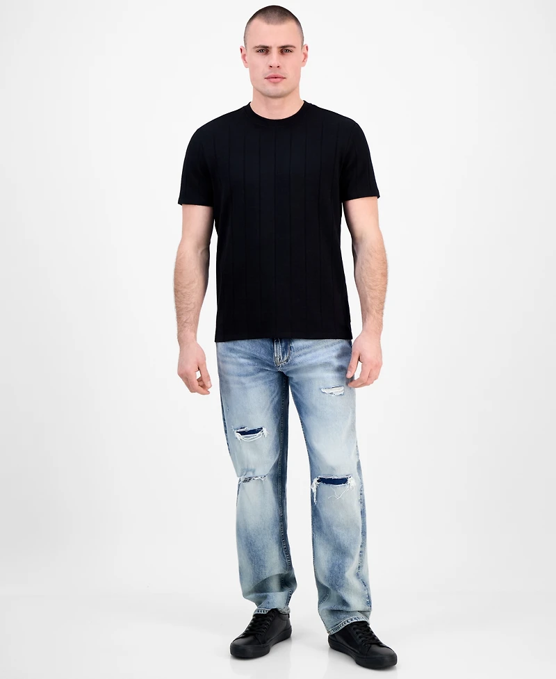 Guess Men's Axel Short Sleeve Crewneck T-Shirt