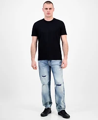 Guess Men's Axel Short Sleeve Crewneck T-Shirt