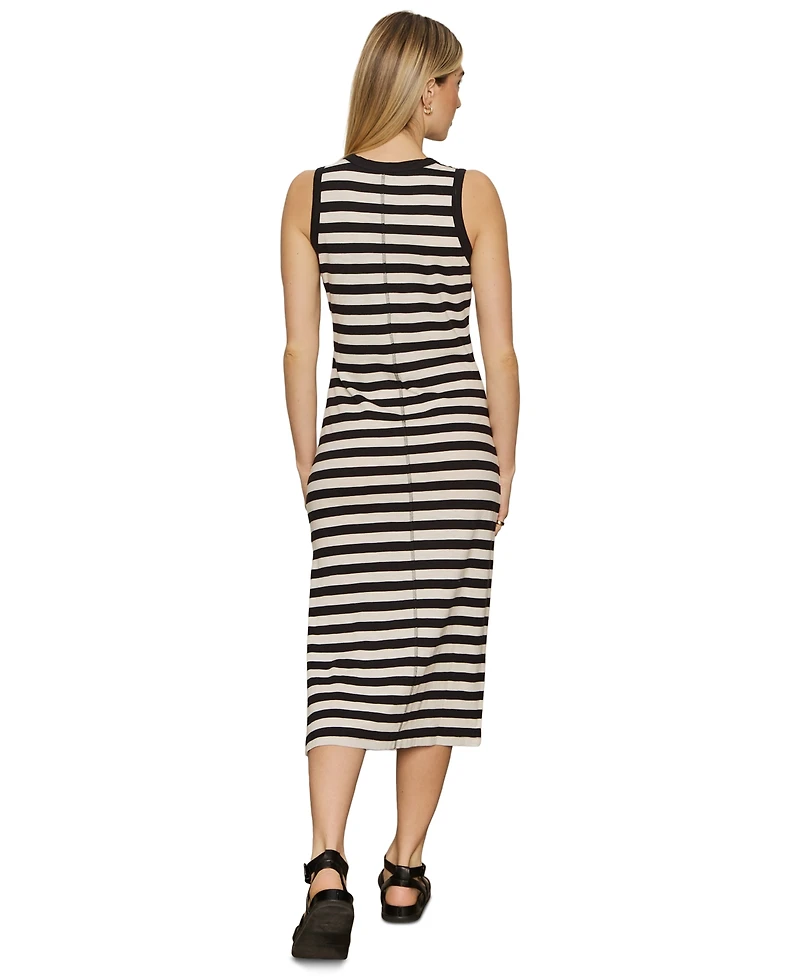 Sanctuary Women's Striped Sleeveless Midi Dress
