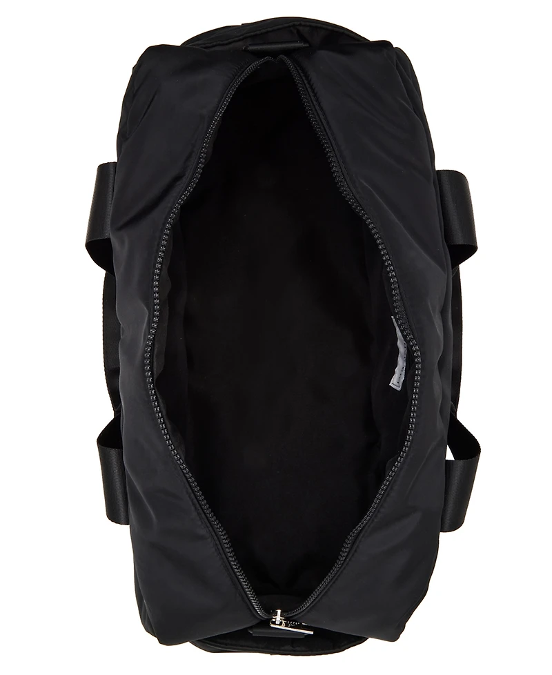 Madden Girl Bow Detail Zip Bottom Weekender Duffle Bag