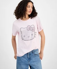 Grayson Threads, The Label Juniors' Rhinestone Hello Kitty Tee