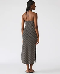Steve Madden Women's Tatum Knit Halter Dress