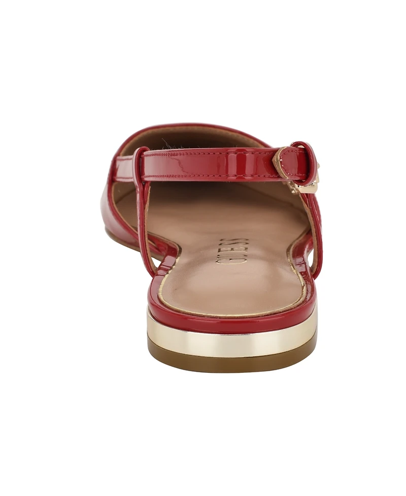 Guess Women's Franie G Elite Slingback Flats