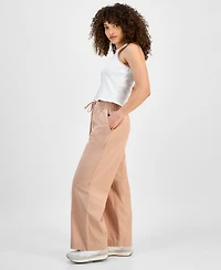 and Now This Petite Cotton Linen Drawstring Cargo Pants, Exclusively at Macy's
