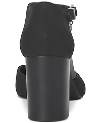 Lucky Brand Women's Kanira Square-Toe Stacked Heel Pumps