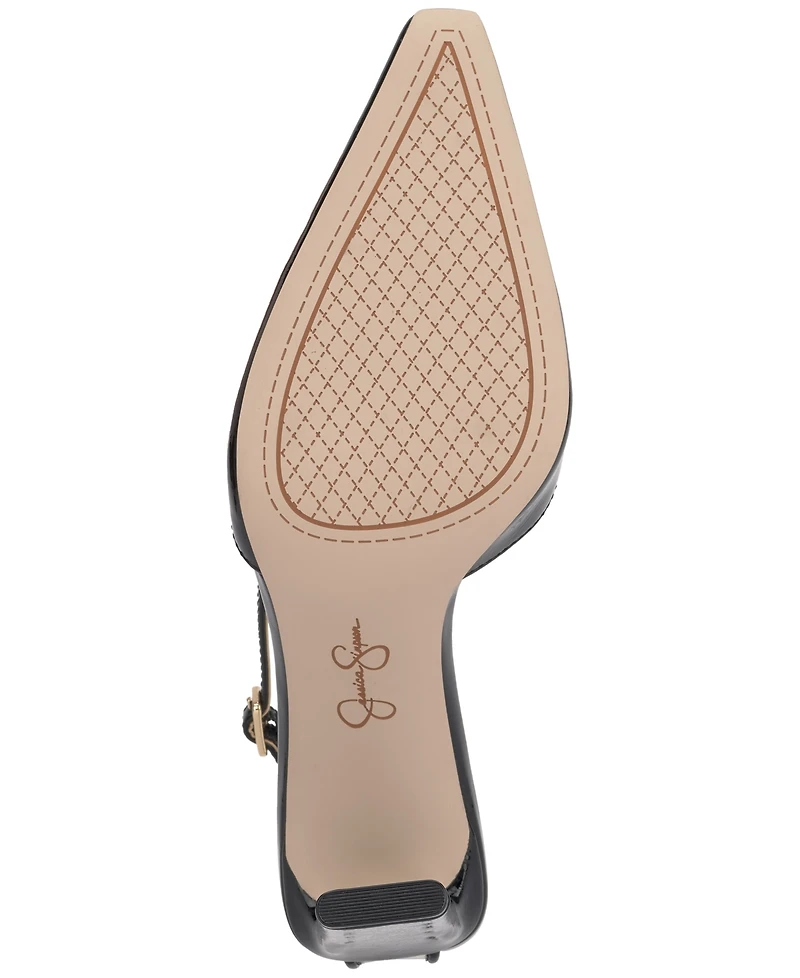Jessica Simpson Women's Soltiea Two-Piece Blade-Heel Pumps