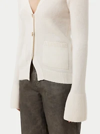 Gobi Cashmere Women's Buttoned V-Neck Cardigan