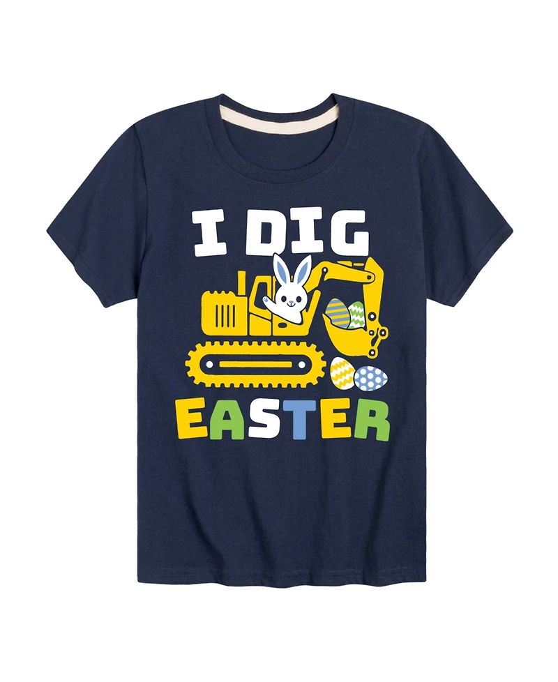 Hybrid Toddler Boys I Dig Easter Graphic T-Shirt