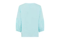 Olsen Women's Linen Blend Boho Blouse