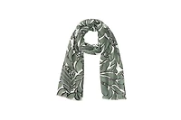 Olsen Abstract Leaf Print Scarf