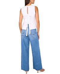 1.state Women's Tie-Back Sleeveless Top