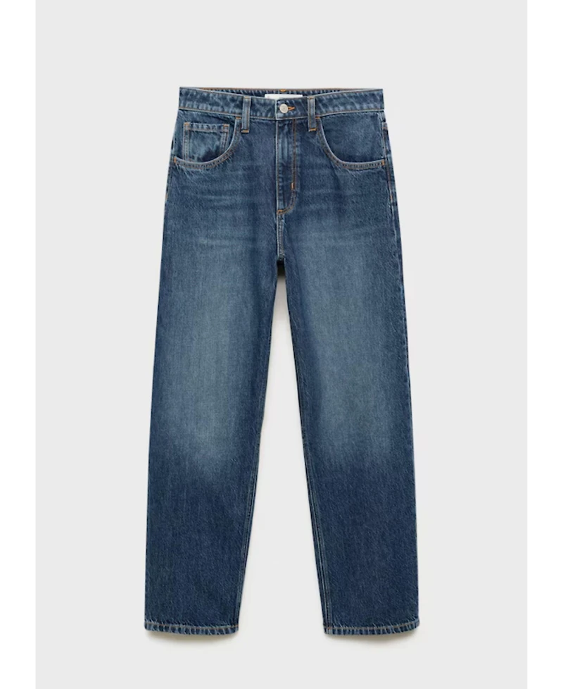 Mango Women's High-Rise Balloon Jeans
