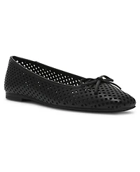 Anne Klein Women's Aspen-p Snip Toe Ballet Flats