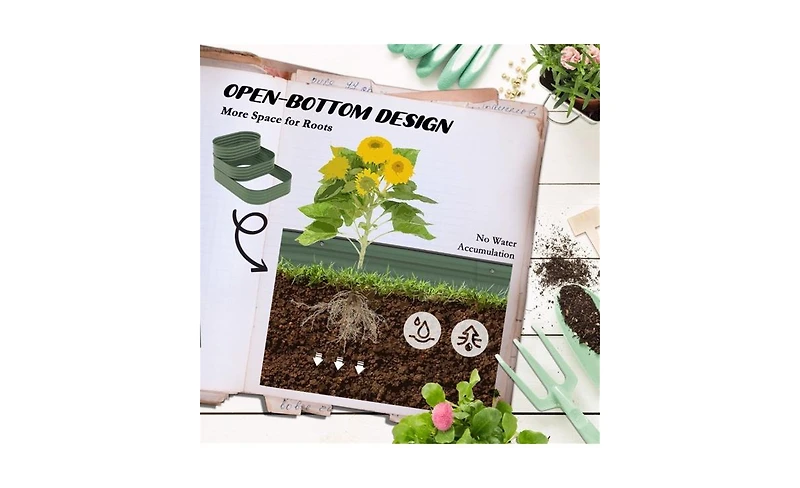 Elevated Garden Bed Perfect for Growing Vegetables, Herbs, and Flowers Outdoors