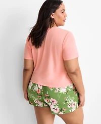 State of Day Women's Relaxed-Fit Short-Sleeve Tee Xs-3X, Exclusively at Macy's