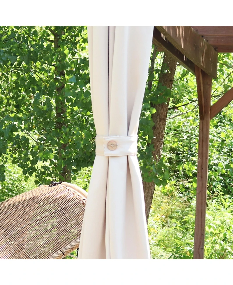 Room-Darkening Curtain Panel with Grommet Top - 52 x in