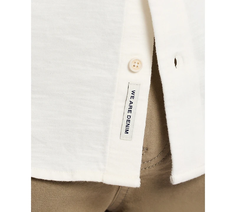 Men's Savoya Fitted Short Sleeve Button-Front Shirt