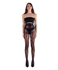 Lechery Moon Sheer Pantyhose Tights SKU11129
