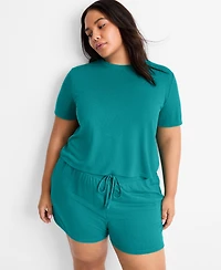 State of Day Women's Relaxed-Fit Drawstring Shorts Xs-3X, Exclusively at Macy's