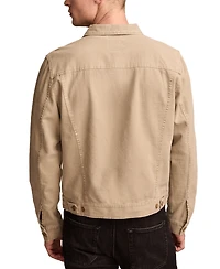 Lucky Brand Men's Long Sleeve Button-Front Trucker Jacket