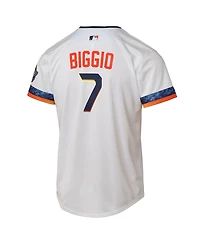 Nike Big Boys and Girls Craig Biggio White Houston Astros 2025 City Connect Limited Player Jersey