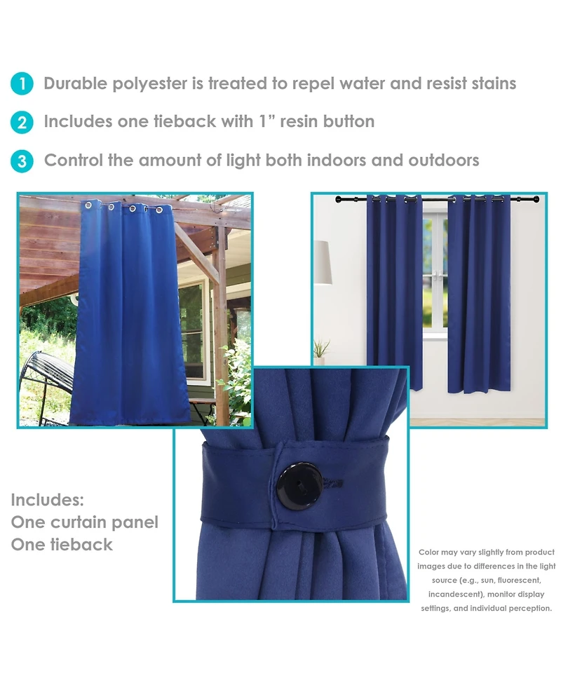 Blackout Curtain Panel with Grommet Top