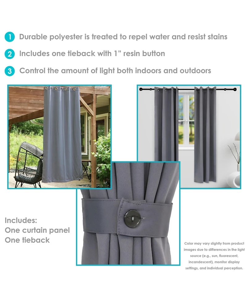 Blackout Curtain Panel with Grommet Top