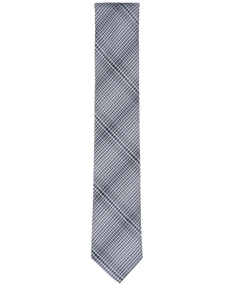 Alfani Men's Eerie Plaid Tie, Exclusively at Macy's