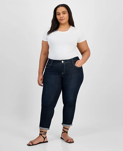 Democracy Trendy Plus AbSolution Ankle Skimmer Jeans