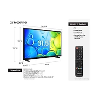 32" Class Fhd Smart Tv F6000F - UN32F6000