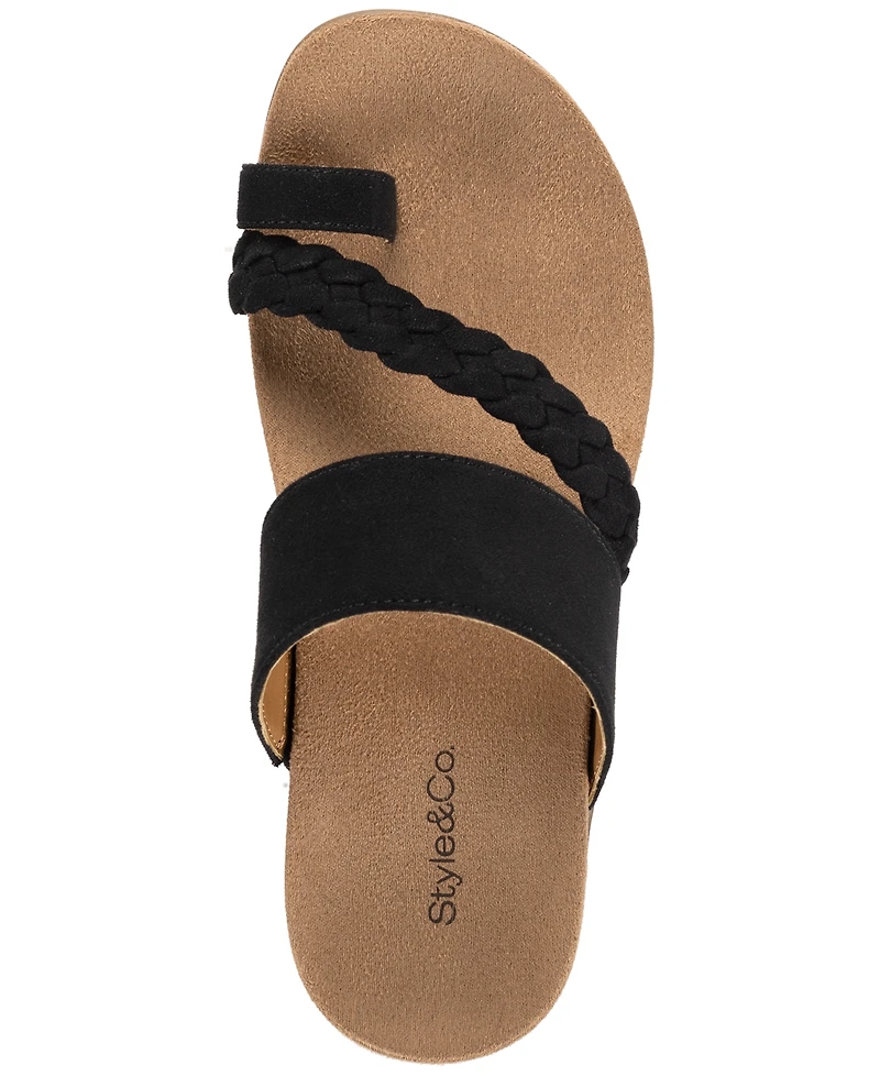 Style & Co Women's Rheaa Flat Sandals, Exclusively at Macy's