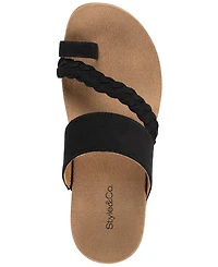 Style & Co Women's Rheaa Flat Sandals, Exclusively at Macy's