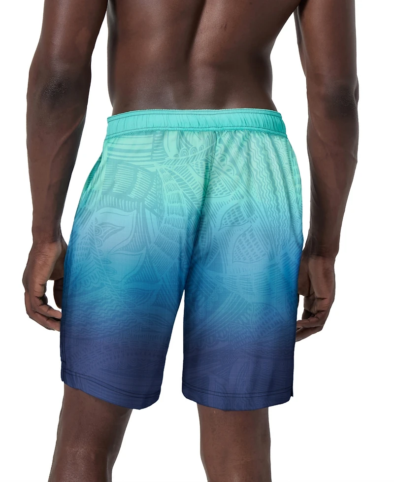 Speedo Men's Island Flow Bondi Basin Ombre Drawstring 9" Boardshorts