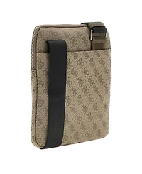 Guess Men's Milano Flat Crossbody Bag