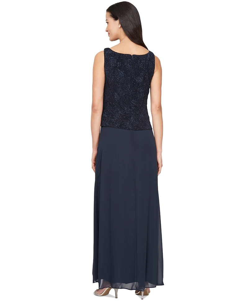 Alex Evenings Dress and Jacket, Patterned Sparkle Evening