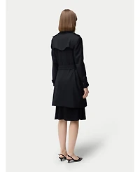 Gobi Cashmere Women's Double Breasted Trench Coat