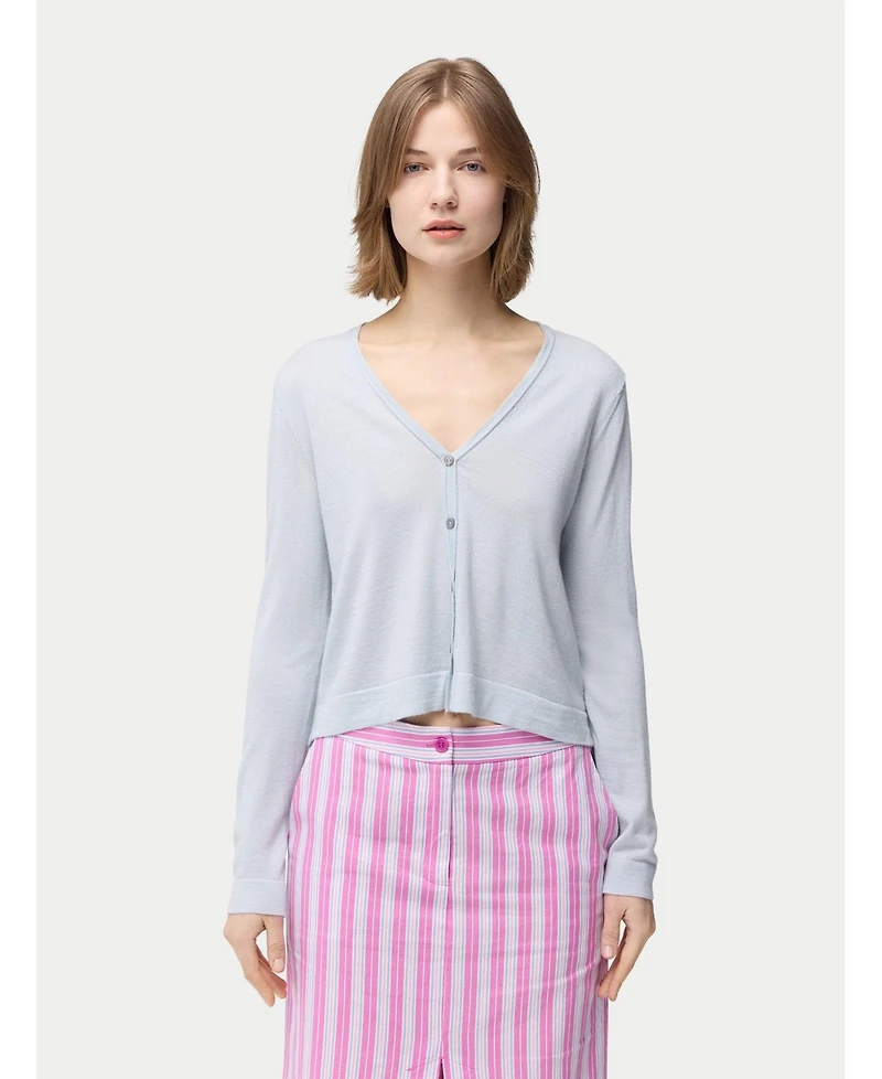Gobi Cashmere Women's Lightweight Cashmere Silk Cardigan