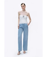 Nocturne Women's Oyster Accessory Blouse