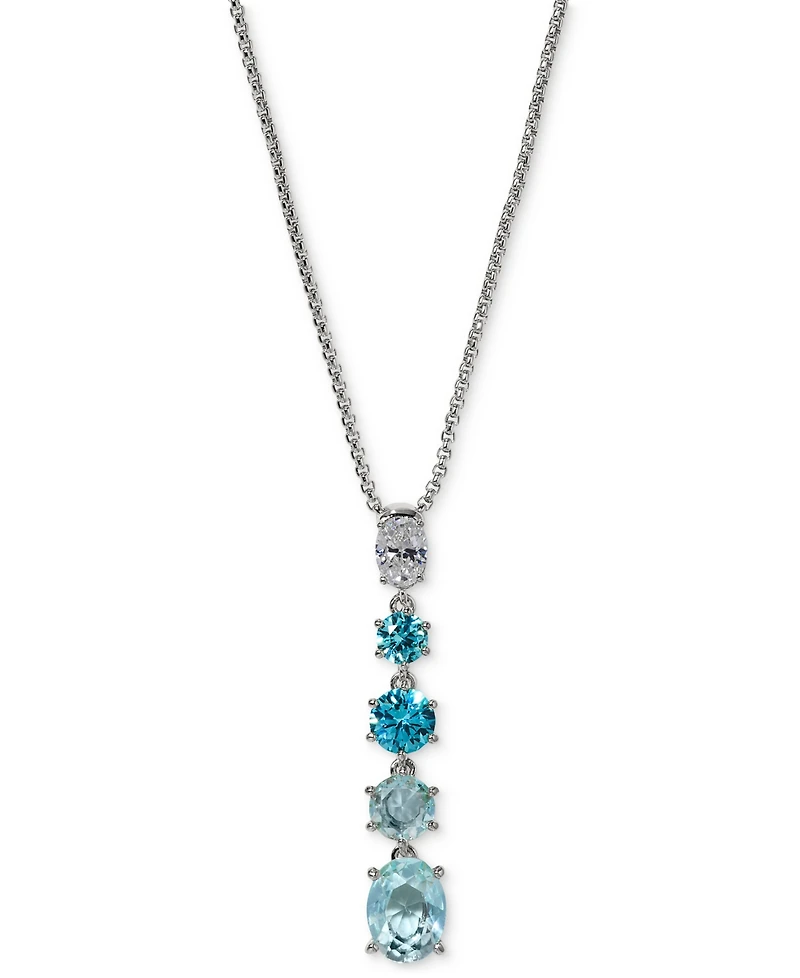 Eliot Danori Stone Lariat Necklace, 16" + 2" extender, Exclusively at Macy's