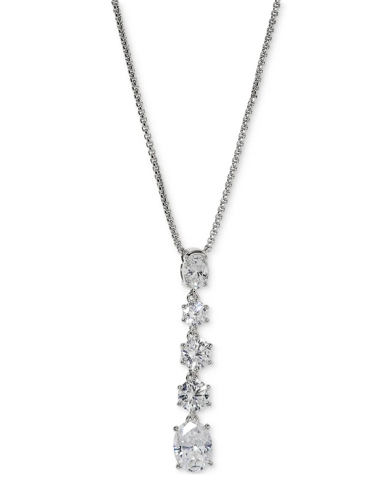 Eliot Danori Stone Lariat Necklace, 16" + 2" extender, Exclusively at Macy's