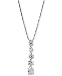 Eliot Danori Stone Lariat Necklace, 16" + 2" extender, Exclusively at Macy's