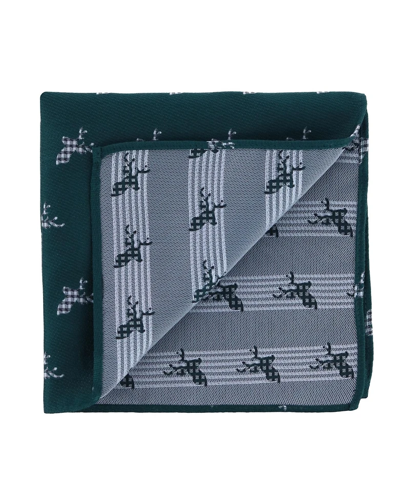 Trafalgar Men's Comet Holiday Hanky Set (3 Pack)