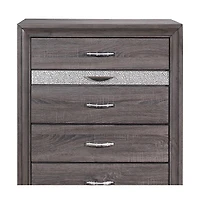 Modern Six-Drawer Dresser with Smooth Glide Drawers for Small Spaces