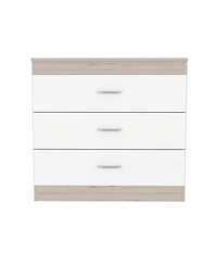 Modern Three-Drawer Dresser for Small Spaces and Home Organization